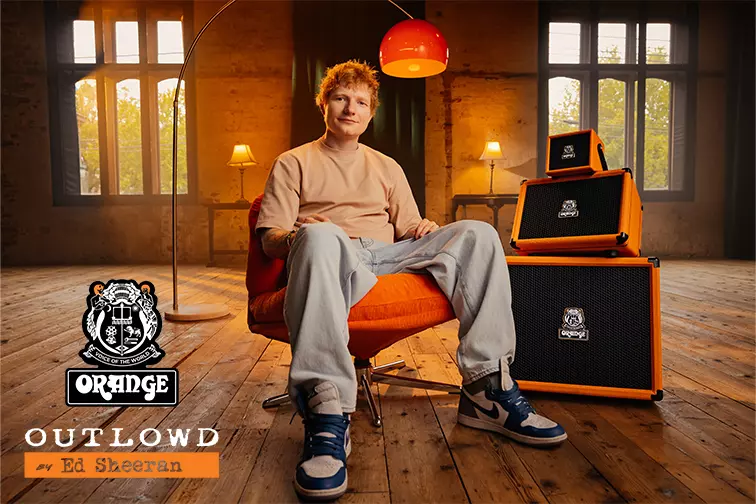 Orange Outlowd by Ed Sheeran